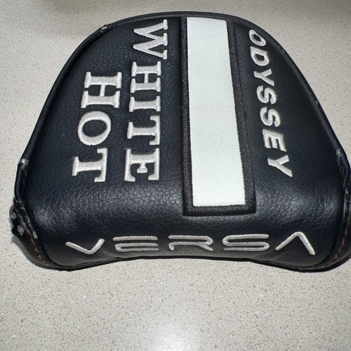 Odyssey White Hot Versa Mallet Putter Head Cover - Weiß/Schwarz/Rot