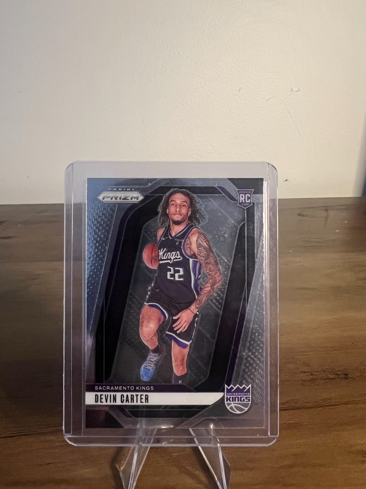 2024-25 Panini Prizm Devin Carter Rookie RC #231 – Sacramento Kings
