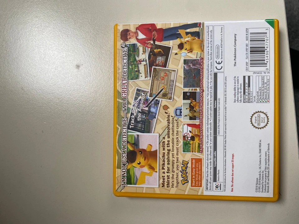Nintendo 3ds Pokémon Detective Pikachu Multilingua, foto 2 di 3