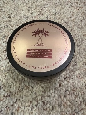 Bath & Body Works COCO SHEA COCONUT Conditioning Body Butter 8 oz Original New