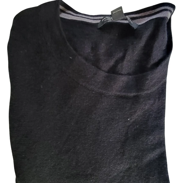 Suéter de Lana Merino Banana Republic Para Hombre XL Cuello Redondo Manga Larga Pullover Foto 4 de 4