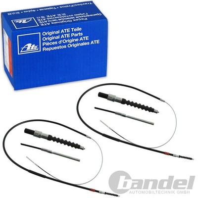 2xATE HANDBREMSSEIL HINTEN LINKS+RECHTS passend für BMW X5 E53 2000-2006