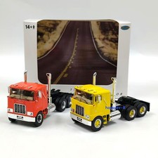 Semirremolque Mack F700 Cabover camión de aleación fundido a presión modelo caliente exhibición coleccionable