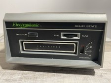 Serviced Electrophonic  Stereo 8 Track Player With Fine Tune  (See Video In Use)