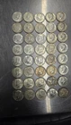 Lot Of 40 40% Percent Silver Kennedy Half Dollars 1965-1969