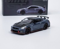 Nissan GT-R Nismo 2024 Nismo Stealth Gray - Mini Gt 1:64
