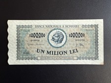 Romania 1000000 Lei Banknote - Un Million Lei - Apr 1947 - P#60 - Scarce - aUNC
