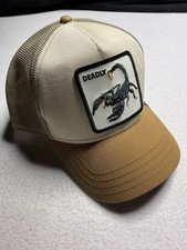 Rare Goorin Bros The Farm Deadly Scorpion Alacr n Snapback Trucker Hat Cap NWTs