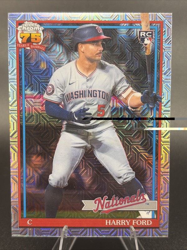 🚨 Harry Ford Chrome 75th Silver Pack Mojo Rookie Baseball Card 2026 Topps MLB