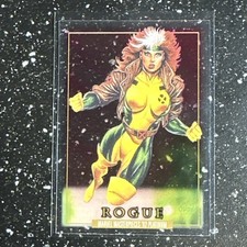 2024 SkyBox Marvel Masterpieces 92 Platinum Rogue #79 Clear Cut