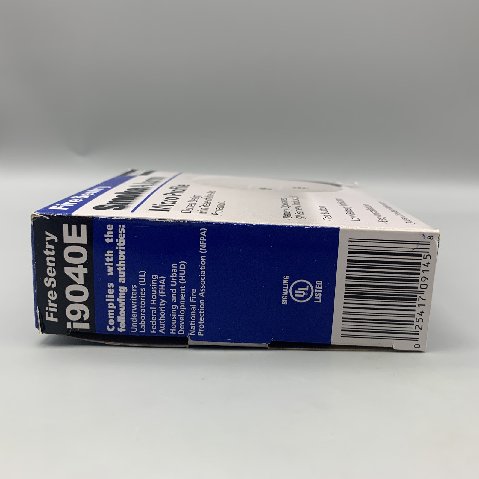 KIDDE Fire Sentry Smoke Alarm Micro Profile i9040E Battery Operated Open Box