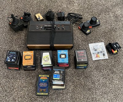 Atari 2600 System Bundle Console, 31 Games, Joystick, Paddles, and More 