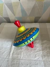 Schylling  Vintage Tin Spinning  Top  2008 - 14cms