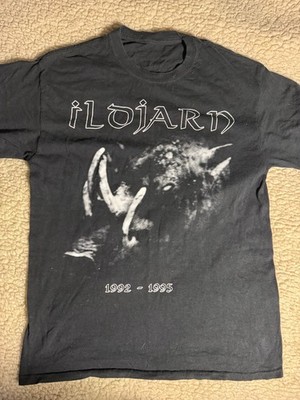 Ildjarn Official Shirt M (Bone Awl, Sump, Horrible Room, Emperor, Nidhogg)