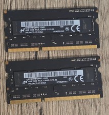 Micron 8 GB 2 x 4 GB 1Rx8 PC3L 12800S SO-DIMM DDR3 1600 MHz Apple iMac Memoria RAM