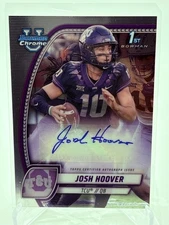 Josh Hoover 2024 Bowman U Chrome Prospect Auto #PA-JHO Horned Frogs