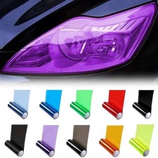 Gloss Dark Black Film Smoke Tint Lens Vinyl Wrap For Headlight Taillight Gloss Dark Black Film Smoke Tint Lens Vinyl Wrap For Headlight Taillight