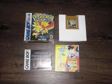 Pokemon Gold Version Nintendo Game Boy Color Near Complete CIB Box AUTHENTIC 2