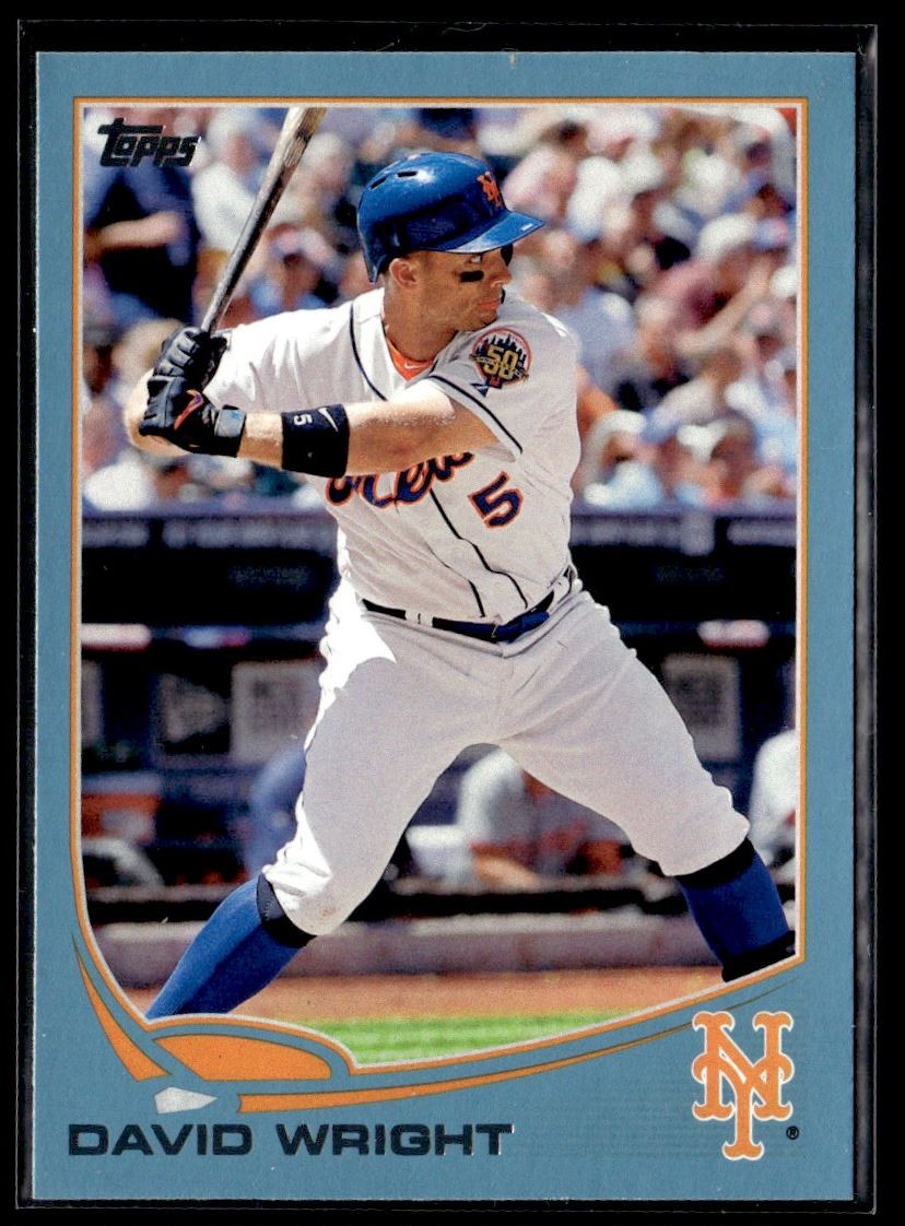 2013 Topps Wal Mart Blue David Wright New York Mets #400