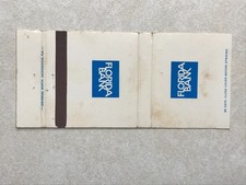 BB2 Matchbook Cover Florida First National Bank Bank Key West Florida FL