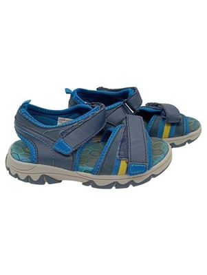Lily & Dan Kinder Outdoorsandalen Gr. 28 Blau Klettverschluss Jungen