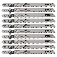 50Pack T101B T-Shank Contractor Jig Saw Blades - 4 Inch 10 TPI Jigsaw Blades Set