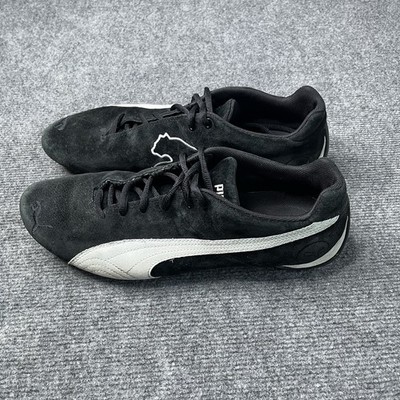 Puma Future Cat Low P Lap sneaker Athletic Shoes Black White Mens 12 RARE