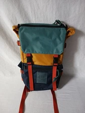Topo Designs Rover Mini Multicolor Colorblock Backpack - EUC