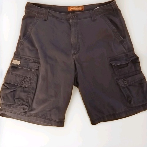 Lee Dungarees Cargo Shorts Mens 36 Utility Pockets Outdoor Casual Rugged Durable