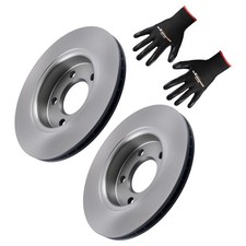 2x Belüftete Bremsscheiben Hinten für VW T5 T6 Transporter California Multivan