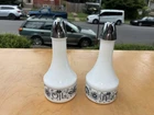 Vintage Gemco Oil & Vinegar Cruet Old Town Blue /Blue Onion Corelle Pyrex