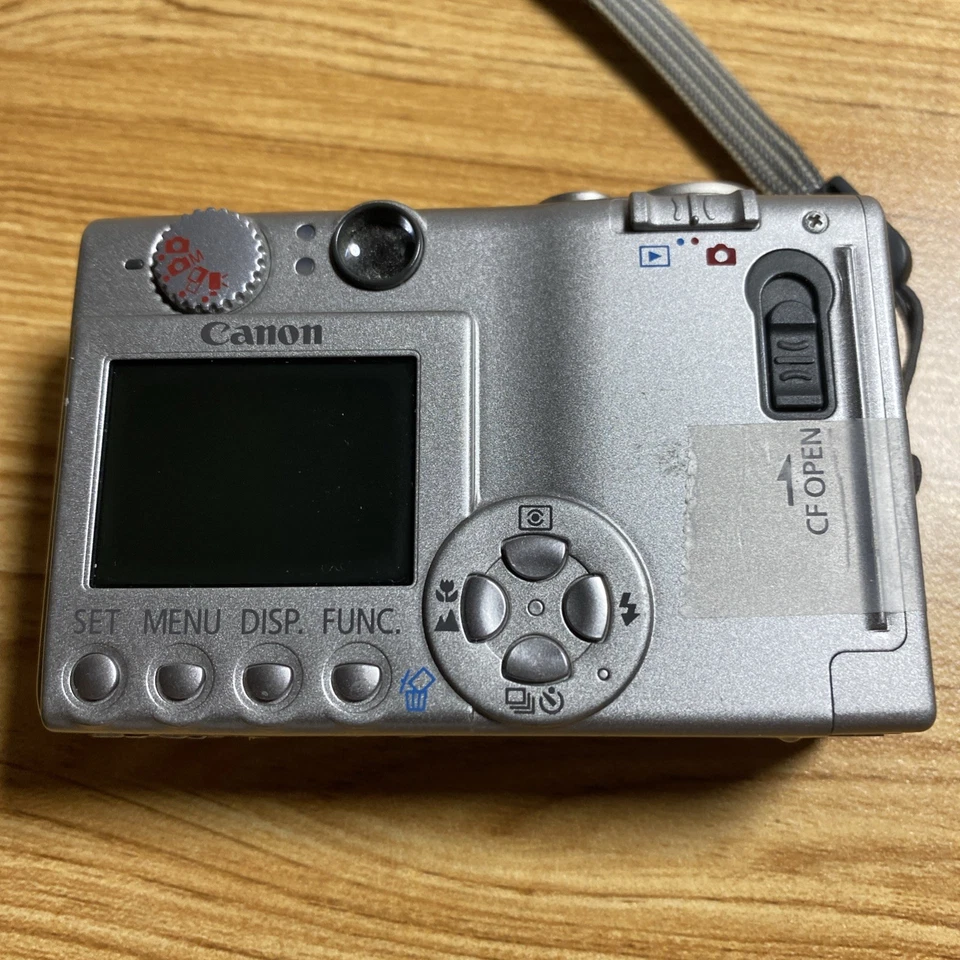 CANON PowerShot ELPH S400 4.0MP Camera PARTS REPAIR Tested Not Working - Image 2 of 4