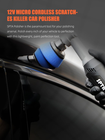 SPTA Cordless Mini Car Polisher, 12V Micro Cordless Scratches Killer Car Polishe 313054588517