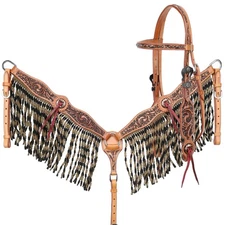Browband Headstall and Breastcollar Set- TWISTED VINE