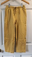 NWT HANNA ANDERSSON FRENCH TERRY FALL LEAF BARREL SWEATPANTS 140 10