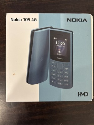 Nokia 105 4G Dual SIM GSM Unlocked Mobile Phone Volte Charcoal