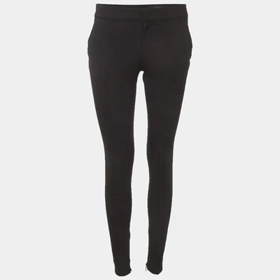 Pantalon skinny Gucci noir gabardine S - Photo 1/4