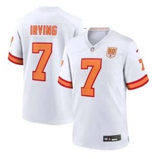 Tampa Bay Buccaneers Bucky Irving Nike 1976 50 Seasons White Game Jersey Sz 3XL