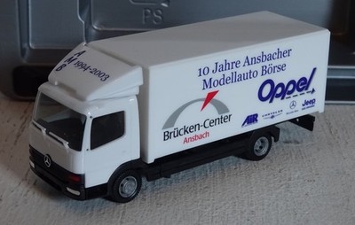 Herpa Mercedes-Benz Atego 815 10 Jahre AMB OPPEL 1:87 OVP (2_5_14)