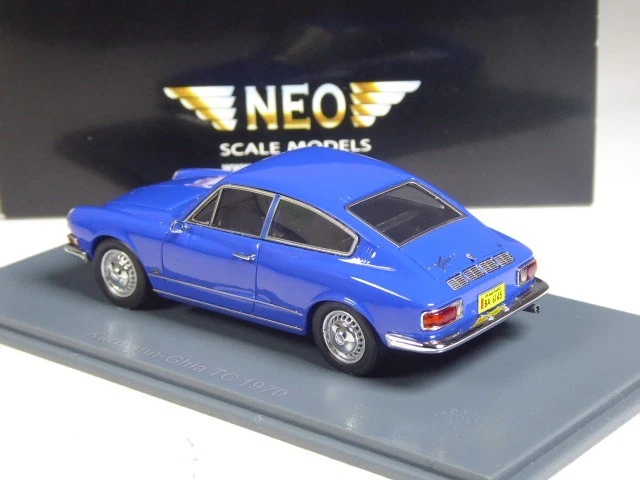 (KI-04-41) Neo Scale Models 46145 Karmann Ghia TC 1970 ultramarin in 1:43 in OVP - Bild 2 von 2