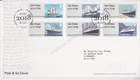 GB ROYAL MAIL FDC 2018 POST & GO ROYAL MAIL HERITAGE MAIL BY SEA TALLENTS