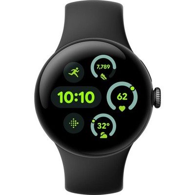 Google Pixel Watch 3 Smartwatch Obsidian (130 175 mm, 165 210 mm)