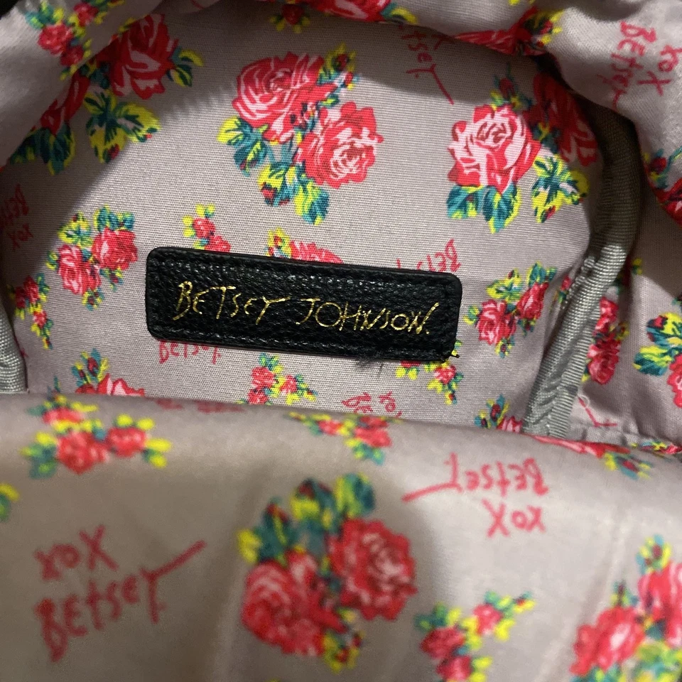 Betsey Johnson Floral Puppy Dog Mini Backpack - Image 4 of 4