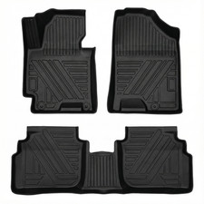 All-weather Tpe Floor Mats For 2014-2018 Kia Forte Anti-slip Waterproof
