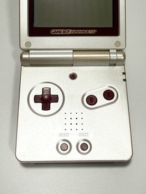 Nintendo Game Boy Advance SP Famicom Color AGS-001 Console +3 Games Bundle GBA