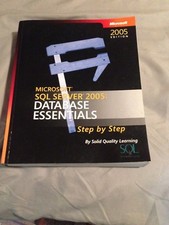 SQL Server 2005 Database Essentials Step by... Paperback/INCLUDES CD Bin 21