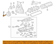 GM OEM 19-24 Corvette,CT6 Engine Engine Parts-Balancer Bolt 11547975