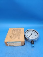 Ashcroft 45-1009-A-02L-100 Pressure Gauge 4-1/2in 1/4in Npt 100 Psi