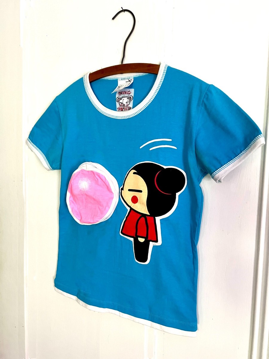 RARE PUCCA BUBBLEGUM - T-shirt with Cute Zipper-Pocket - NEW! | eBay