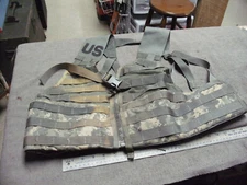 US Military Issue ACU Camo MOLLE II Fighting Load Carrier (FLC) Vest